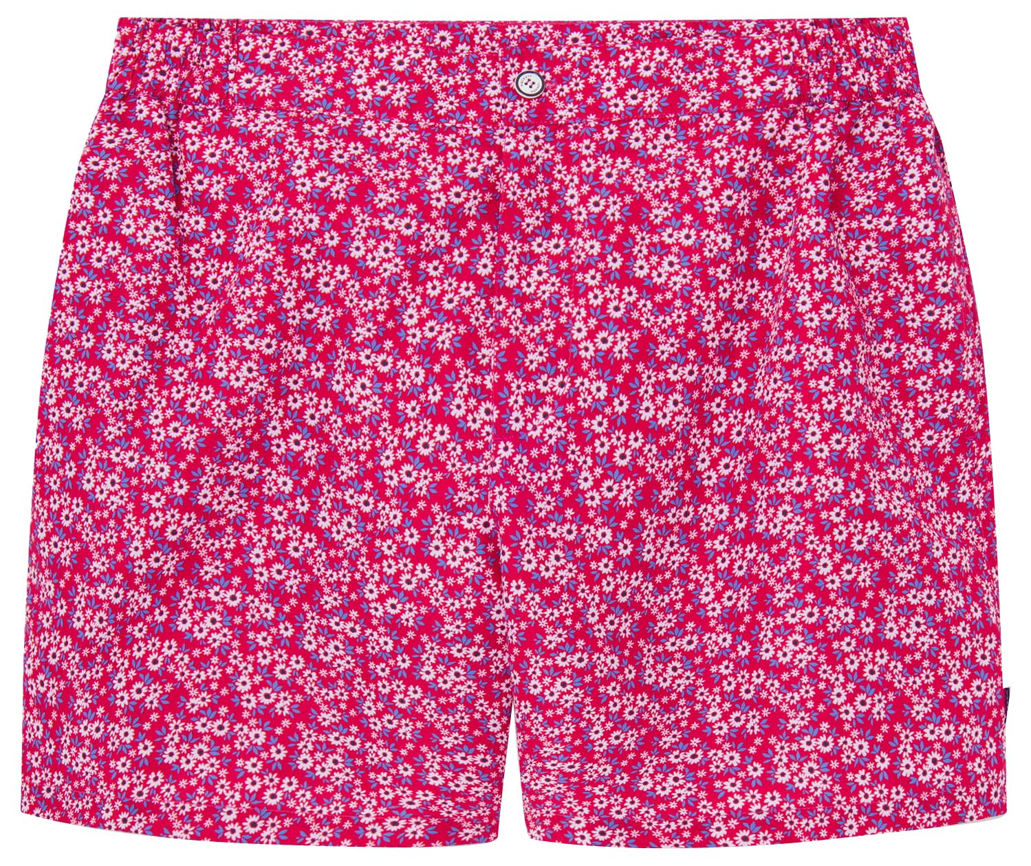 Hackett London Men's Pink (Fuchsia) Cot Linen Overshirt Shorts, S