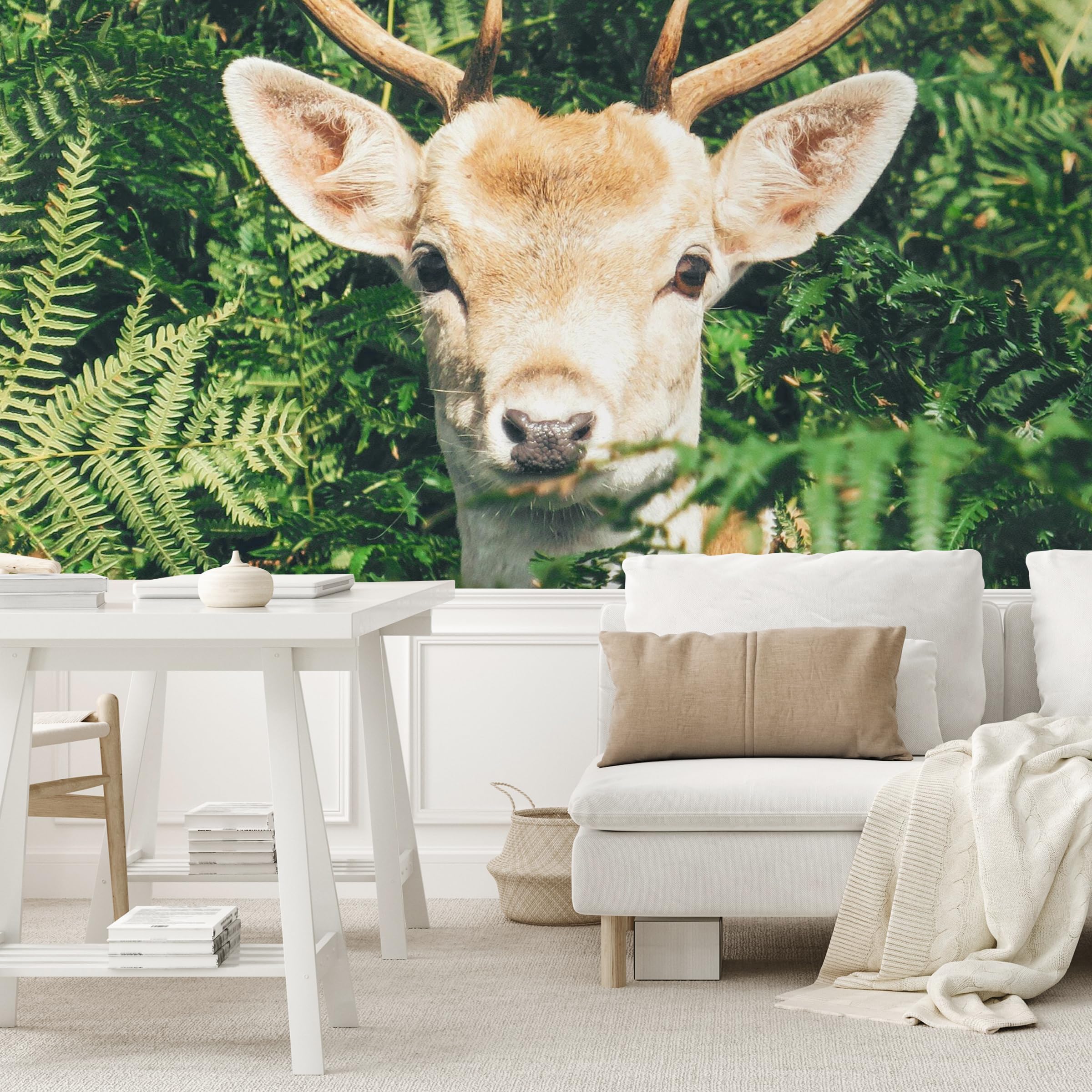 SIGNFORD Custom Wall Mural Prints with Your Photos Removable Wallpaper Personalized Wall Decorration for Bedroom Living Room - 48x168 inches