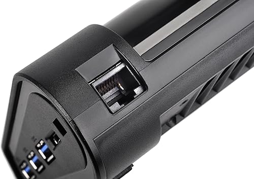 Miniatura 2 de Silverstone Tek - Enfriador multifuncional para laptop con ventilador de flujo cruzado, capacidades de red y 3 puertos USB 3.0 SuperSpeed (NB05B)