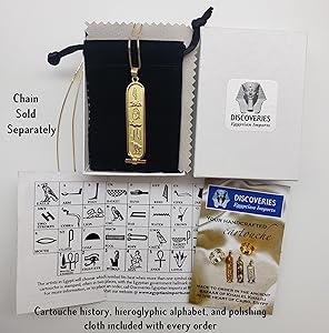シルバー製　カルトゥーシュ　ネックレス　925 Amazon.co.jp: 両面スターリングシルバー製カルトゥーシュ