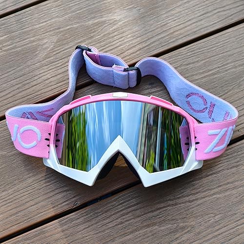 Miniatura 7 de Gafas de motocross para motocicleta, ATV, todoterreno, motocross, carreras, MX UTV, resistentes al viento, a prueba de polvo, resistentes a los