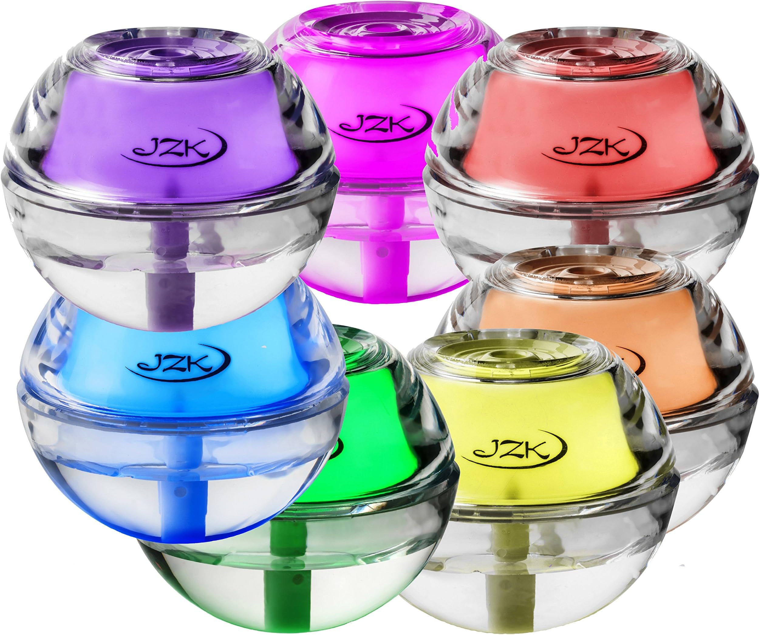 Humidifier by JZK, Air Cool Mist Humidifiers are Perfect to Purify any Personal Bedroom, Car, Desk or Babies Room, Comes with filter and easy to use on any Desk or for Travel! (Small, Color Rotating)