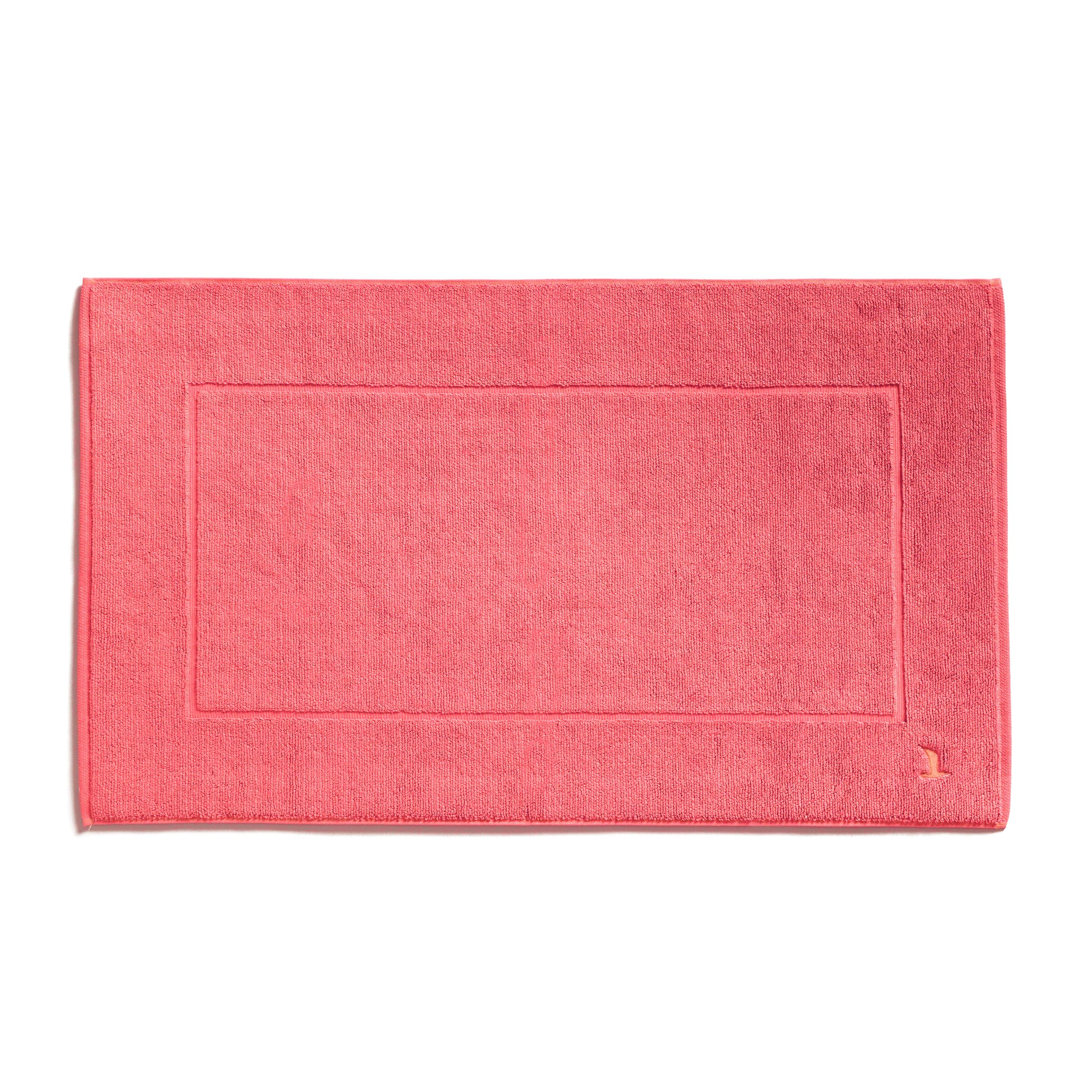 MÖVE Superwuschel bath mat 60 x 100 cm made of 100% cotton, coral