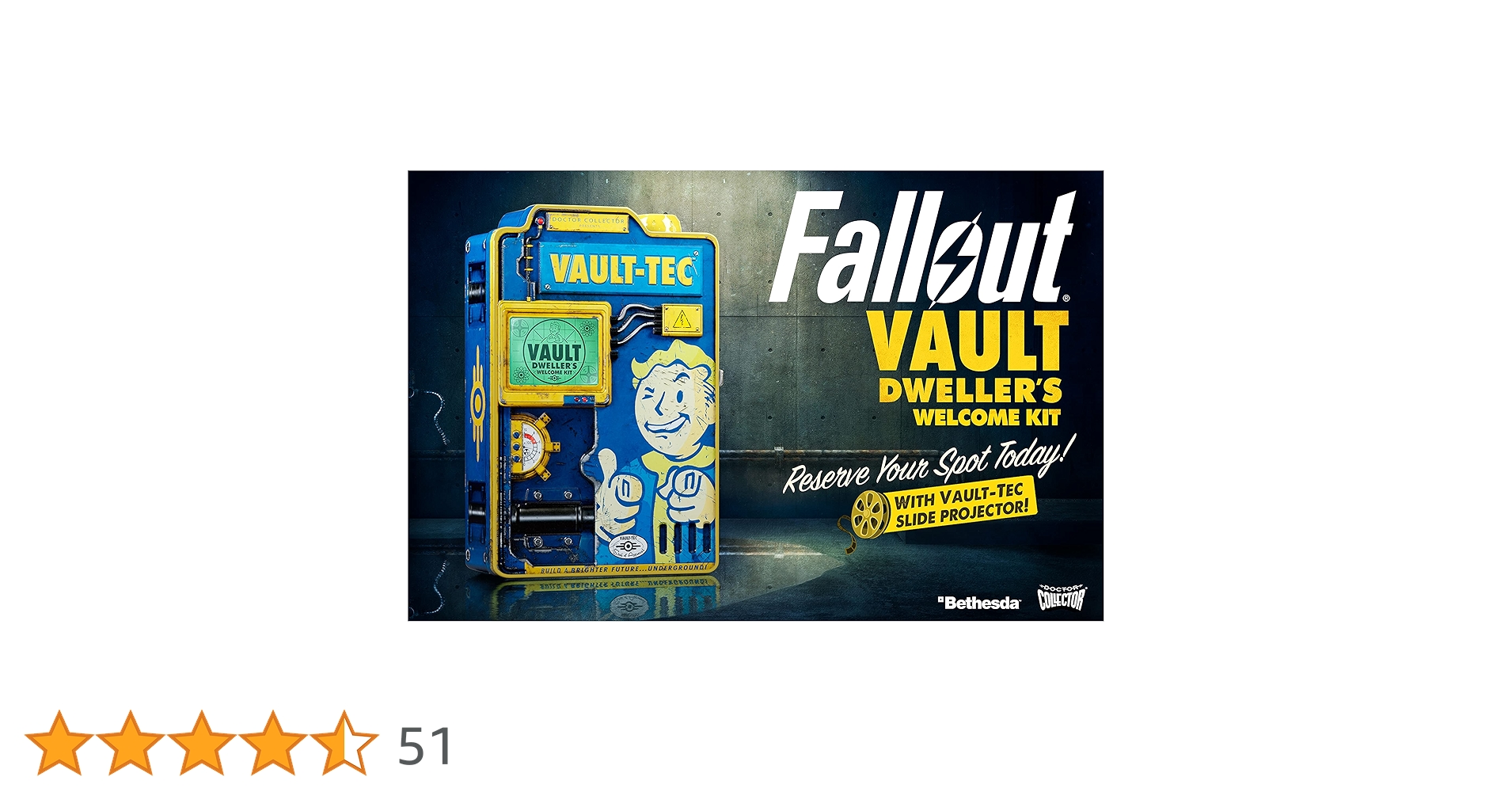 DOCTOR COLLECTOR DCFALL02 Fallout Vault Dweller's Welcome Kit