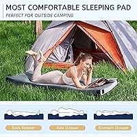 Vista 5 de HomeMate CertiPUR-US Memory Foam Camping Mattress Pad Portable Roll Up Mattress for Adults Sleeping Mat Cot Mattress Pad