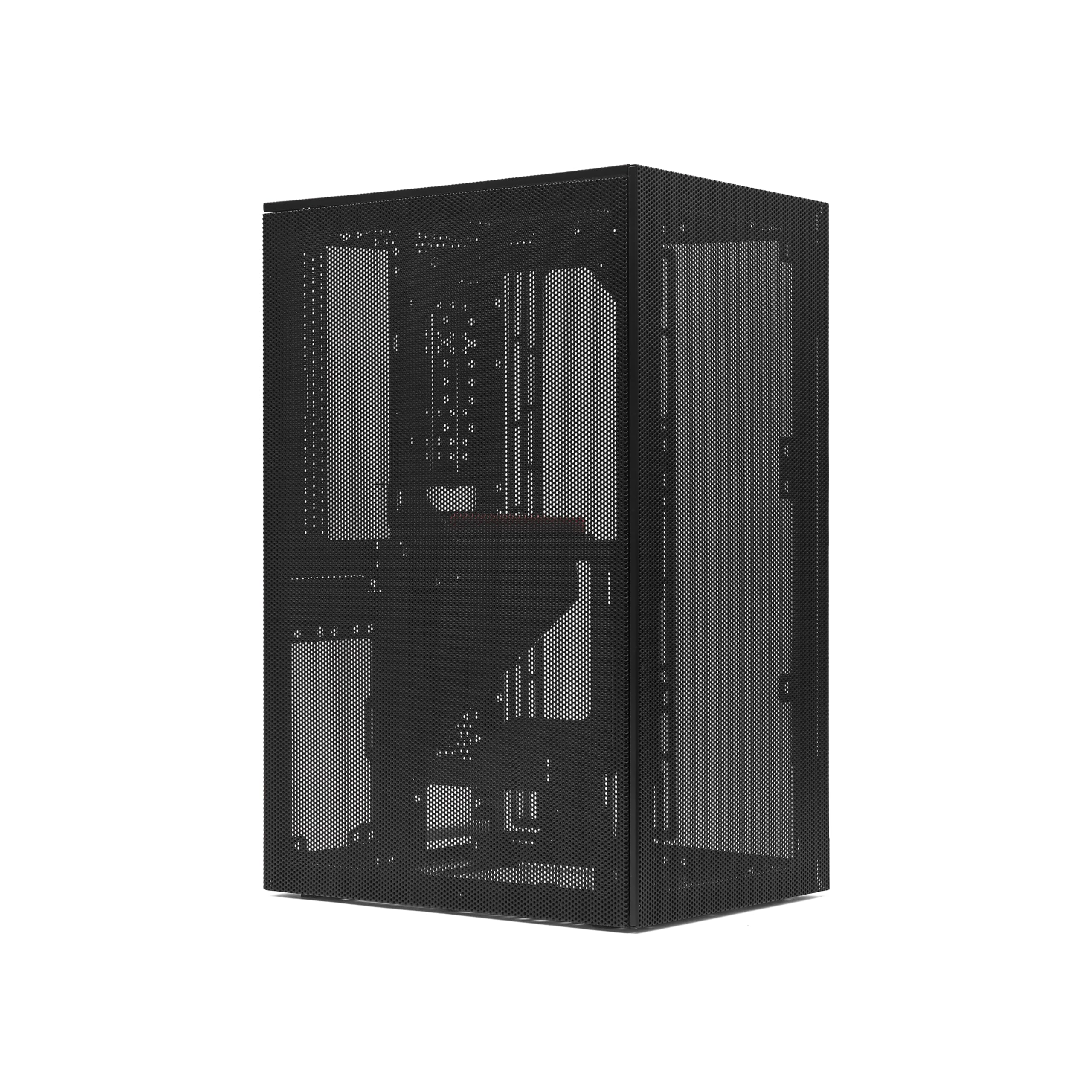 Amazon | SSUPD コンパクトPCケース Meshroom S PCI5 BK PCIe5.0