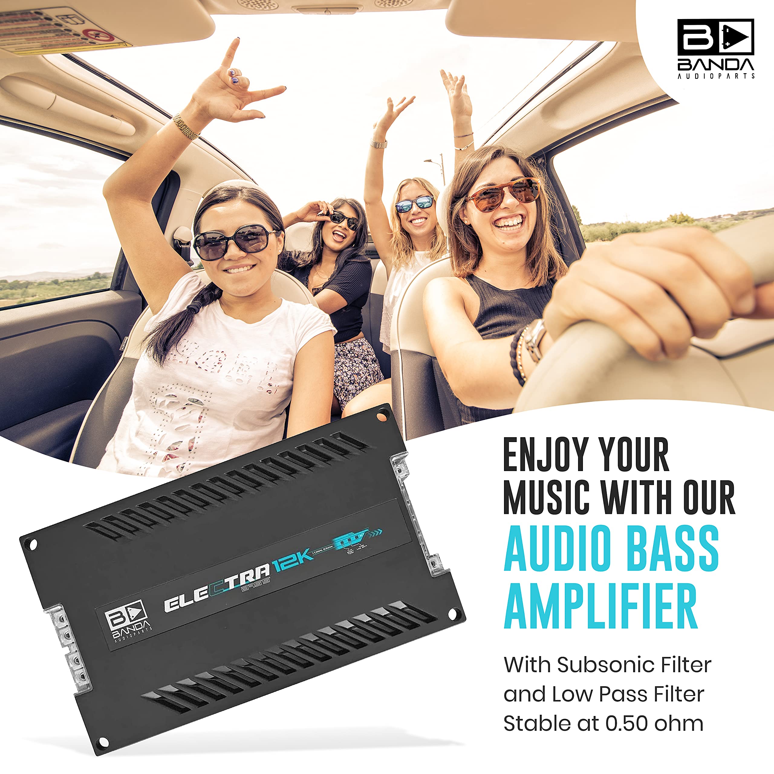 Amazon.com: Banda Electra Competition Class High Power Car Audio