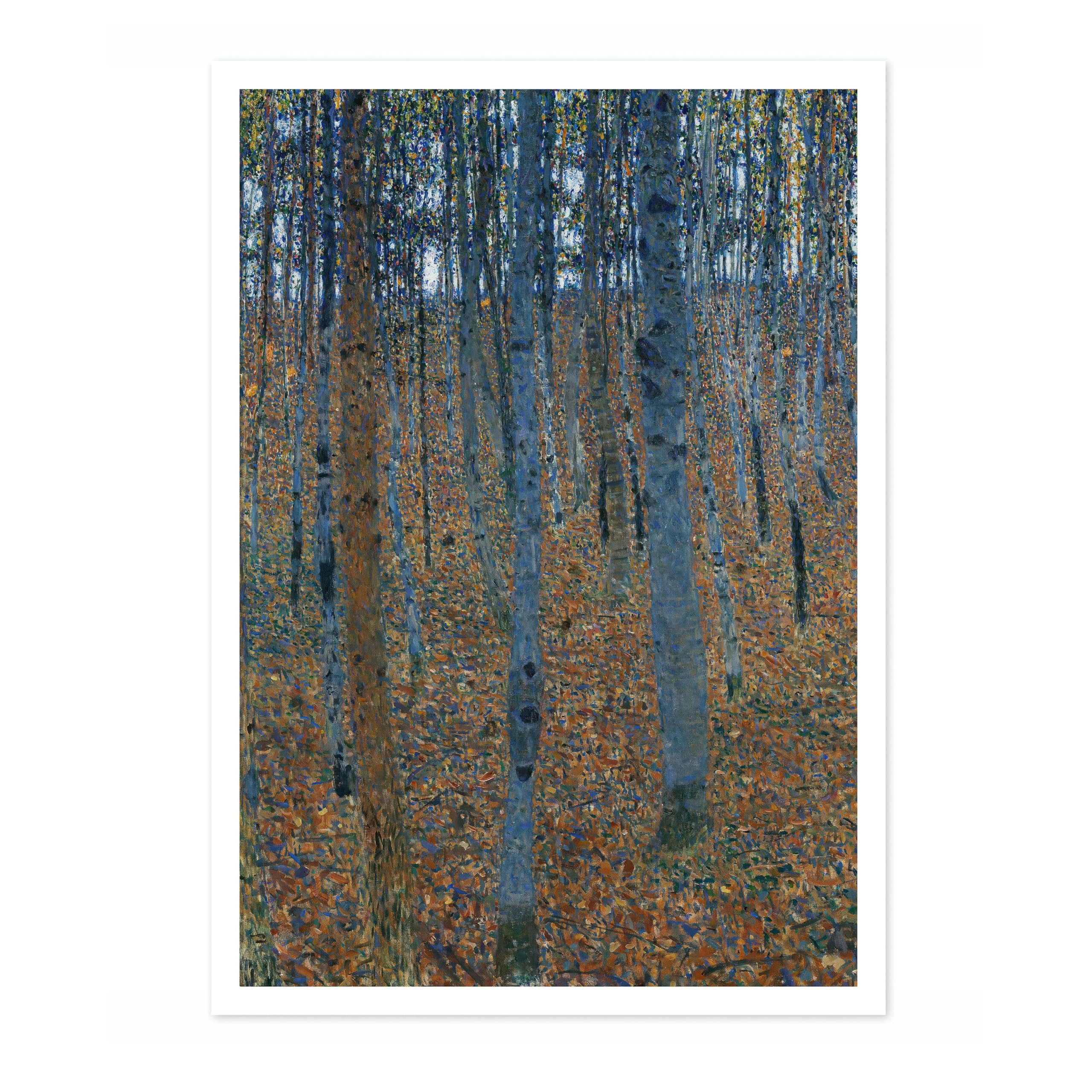 Animato Beech Grove I Gustav Klimt Poster, Classic Famous Oil Painting Print, Modern Art Nouveau Wall Art Home Decor, Archival Matte, A4 (Print Only) - 29.7x21cm — image 1