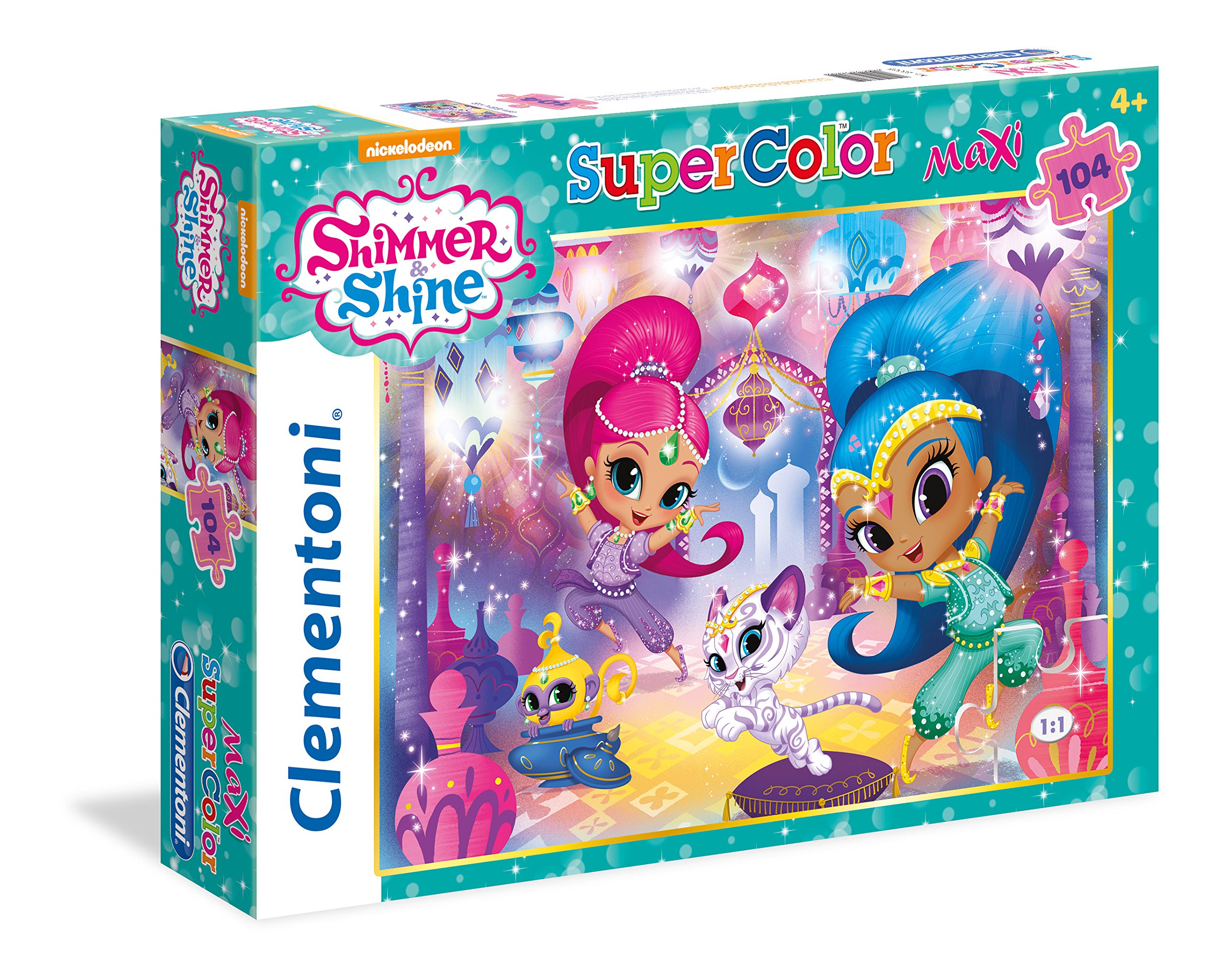 Clementoni 23705 "Shimmer und Shine - Maxi Puzzle, 104 Teile