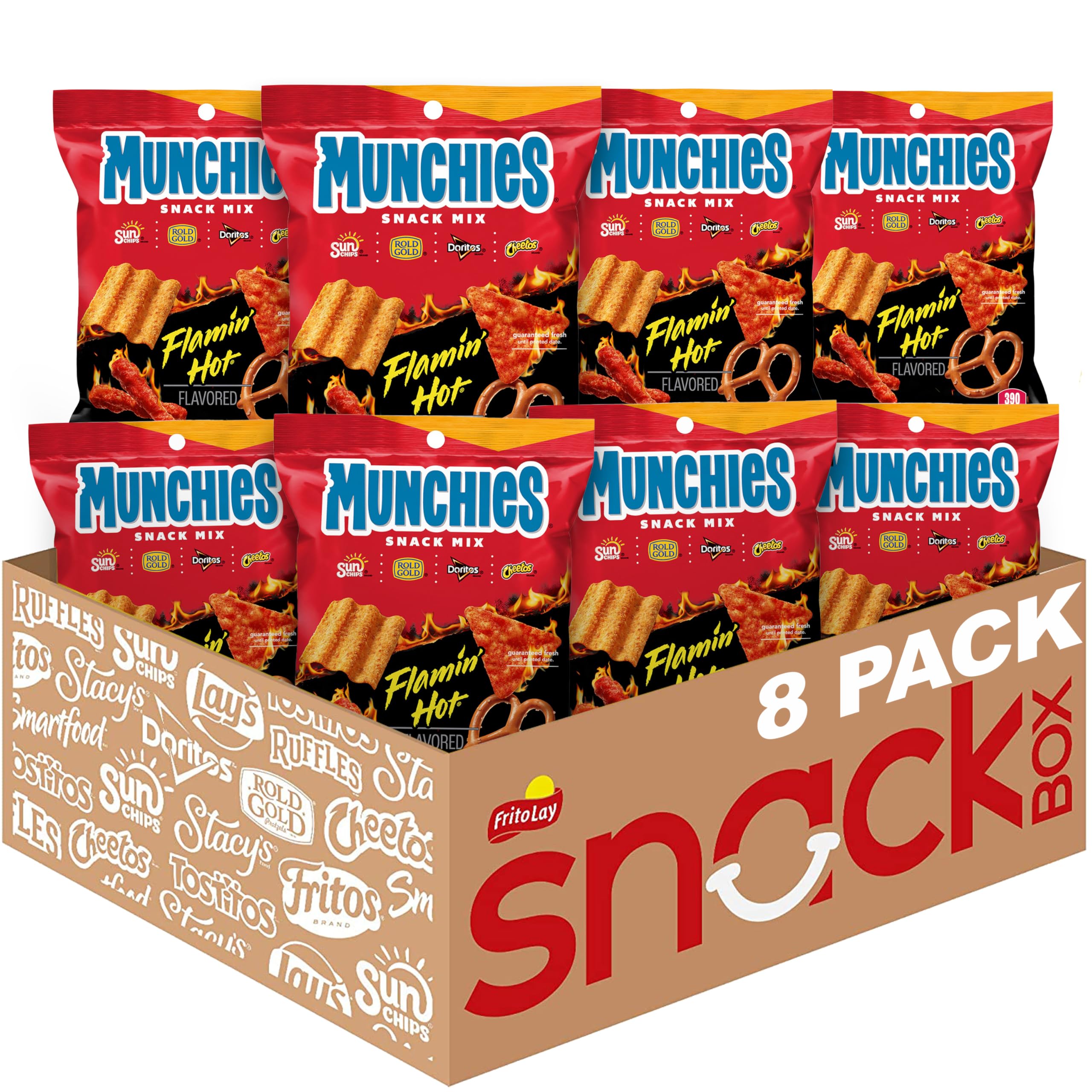 Amazon.com: Munchies Snack Mix, Flamin Hot, 2.75 Ounce (Pack of 8)