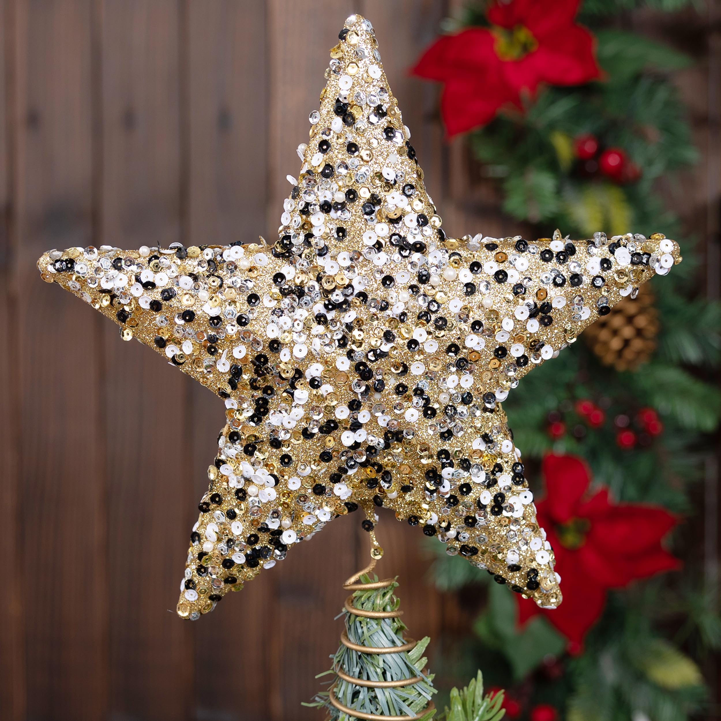 star treeです Freestanding Star Tree Topper