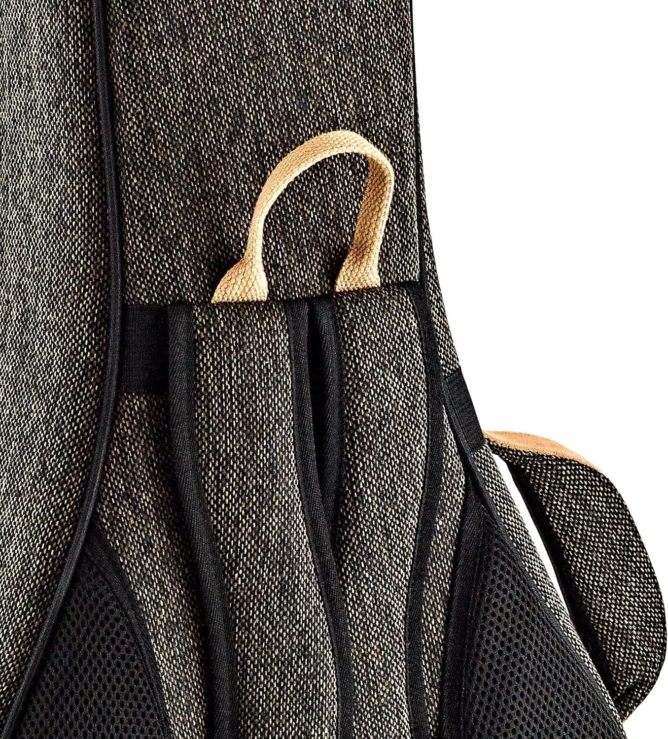 Ortega Guitars Soft Case pour Guitare - Dreadnought - Case pour Guitare Acoustique - Hauteur 107 cm - Largeur 42 cm - Coton / Toile, Mocca (OSOCADN-MO)