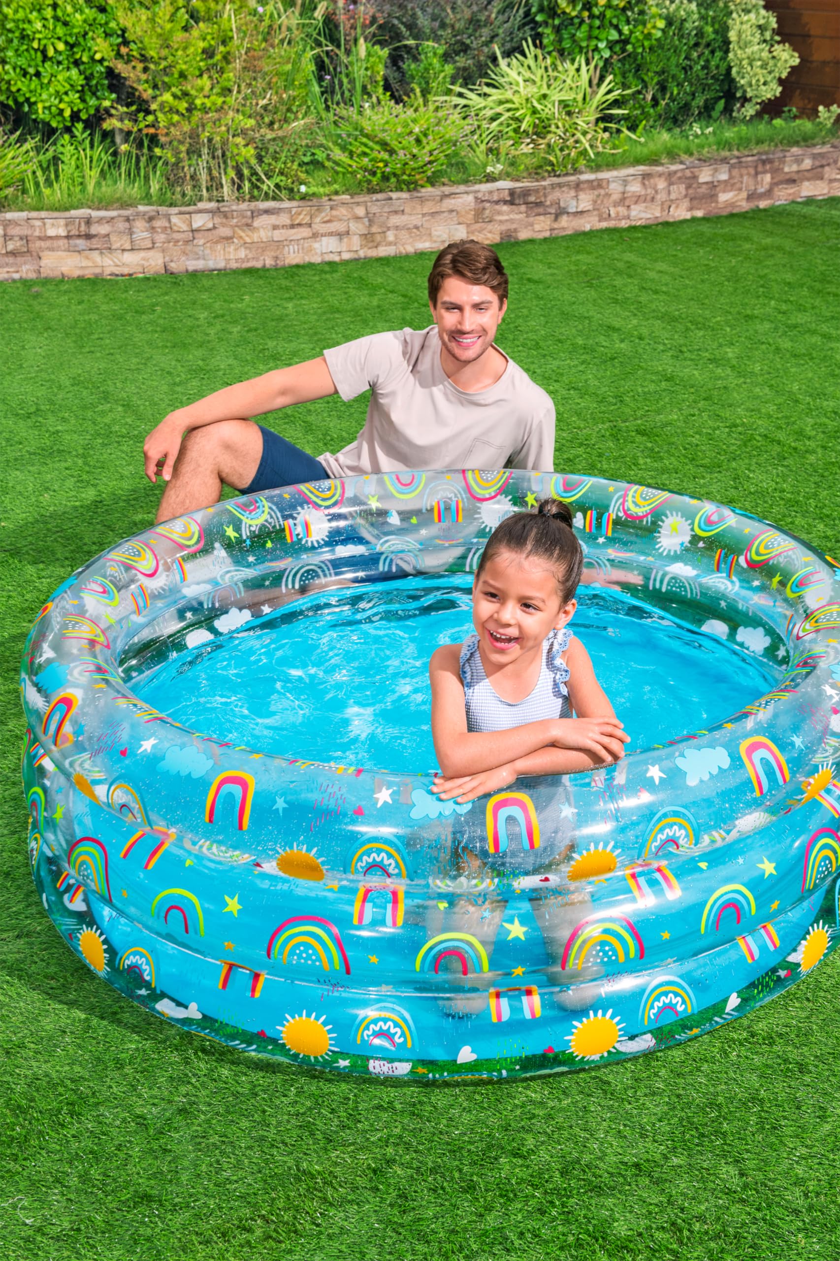 Bestway Brodzik Rainbow Splash Ø 150 x 53 cm