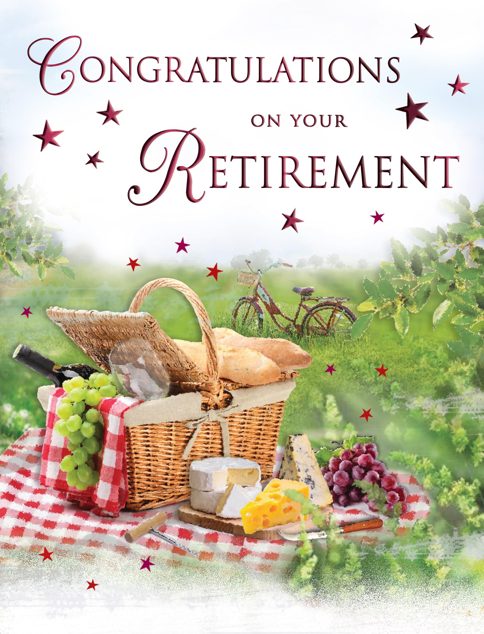 Congratulation on your Retirement Card - 8 x 6 inches - Regal Publishing