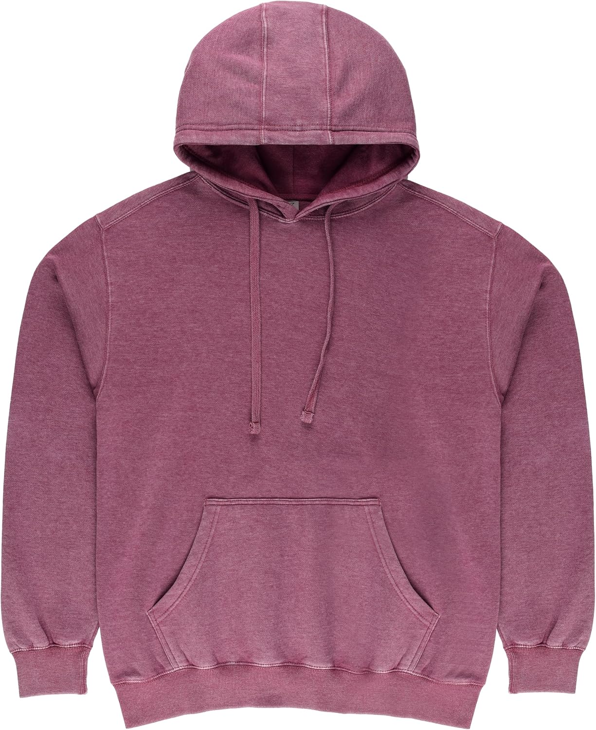 Vintage Fleece Unisex Hoodie, Pullover Hooded Washed Sweatshirt for Men and Women Style 617 Print Ready Blanks - Image 3