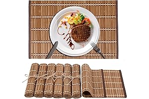 Natural Bamboo Placemats: Protect Your Table in Style