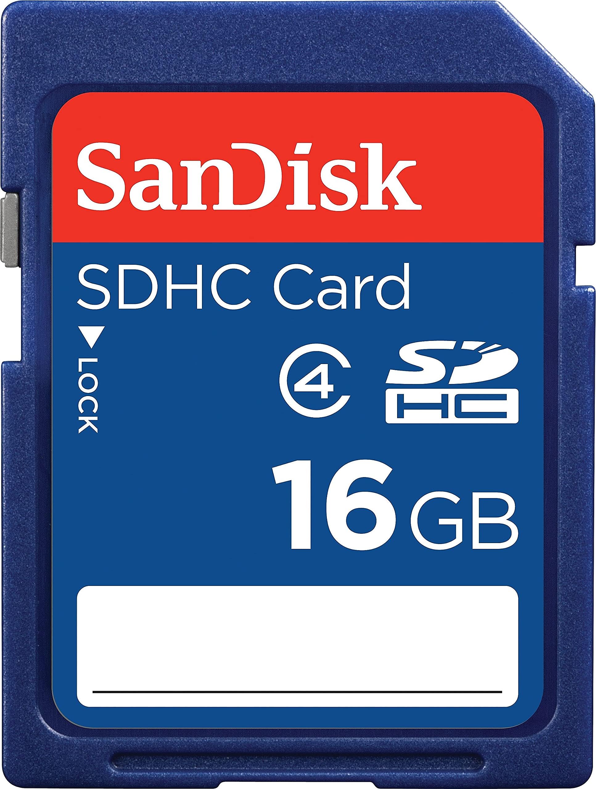 16 GB Class 2 SDHC Flash Memory Card SDSDB-016G-A11