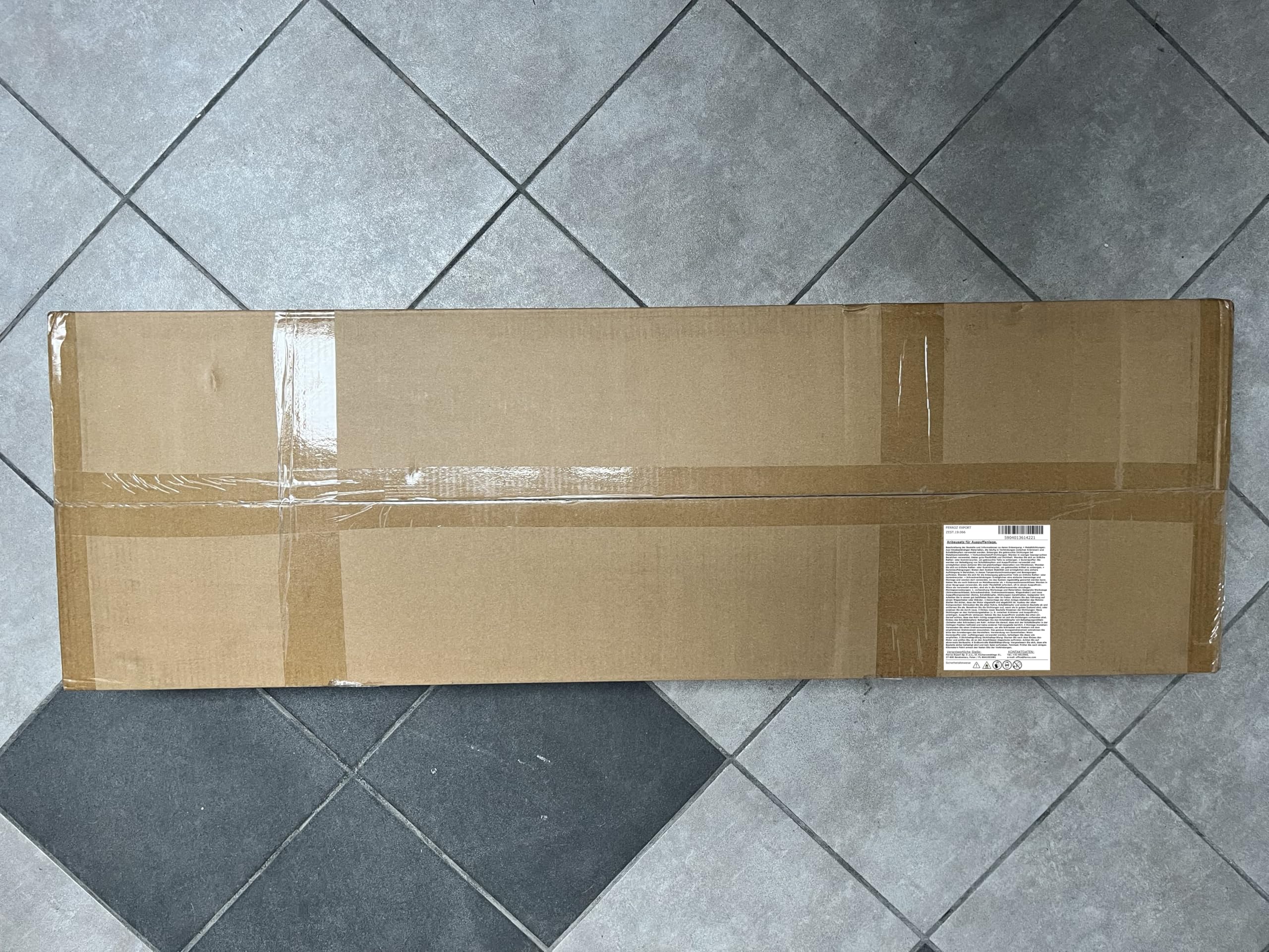 Ferroz Export Ersatz für Mitteschalldämpfer für Chevrolet Aveo Schrägheck Stufenheck T300 1.2 1.4 Auspuff
