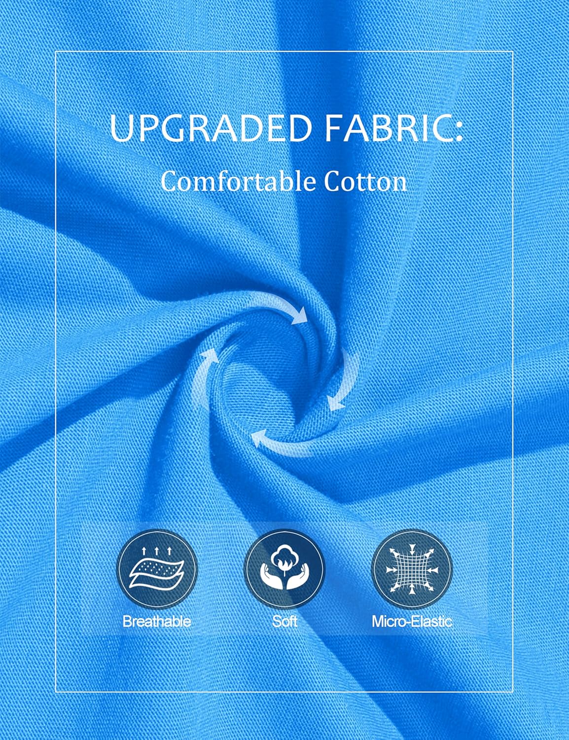 MAGCOMSEN Women's Long Sleeve Shirts V Neck Cotton Basic Tee Soft Breathable Casual Tops Cassic-Fit T-Shirt - Image 5