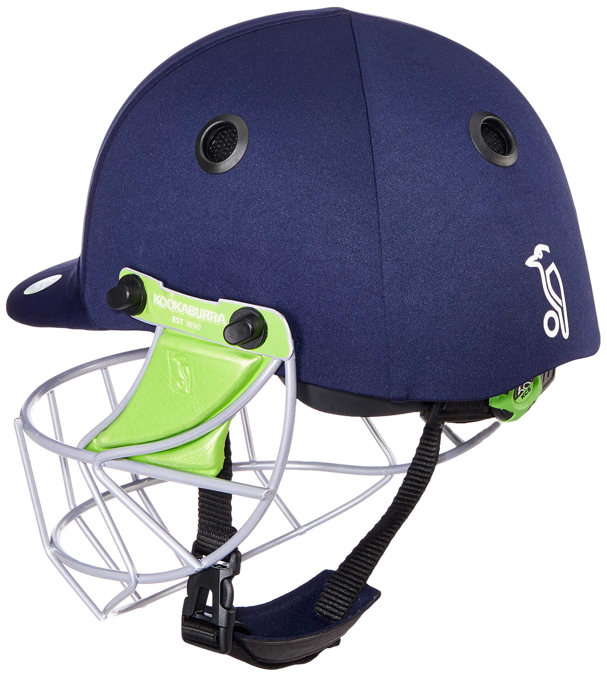 Kookaburra Pro 600 Cricket Helmet (Navy Blue, Small) | Superior