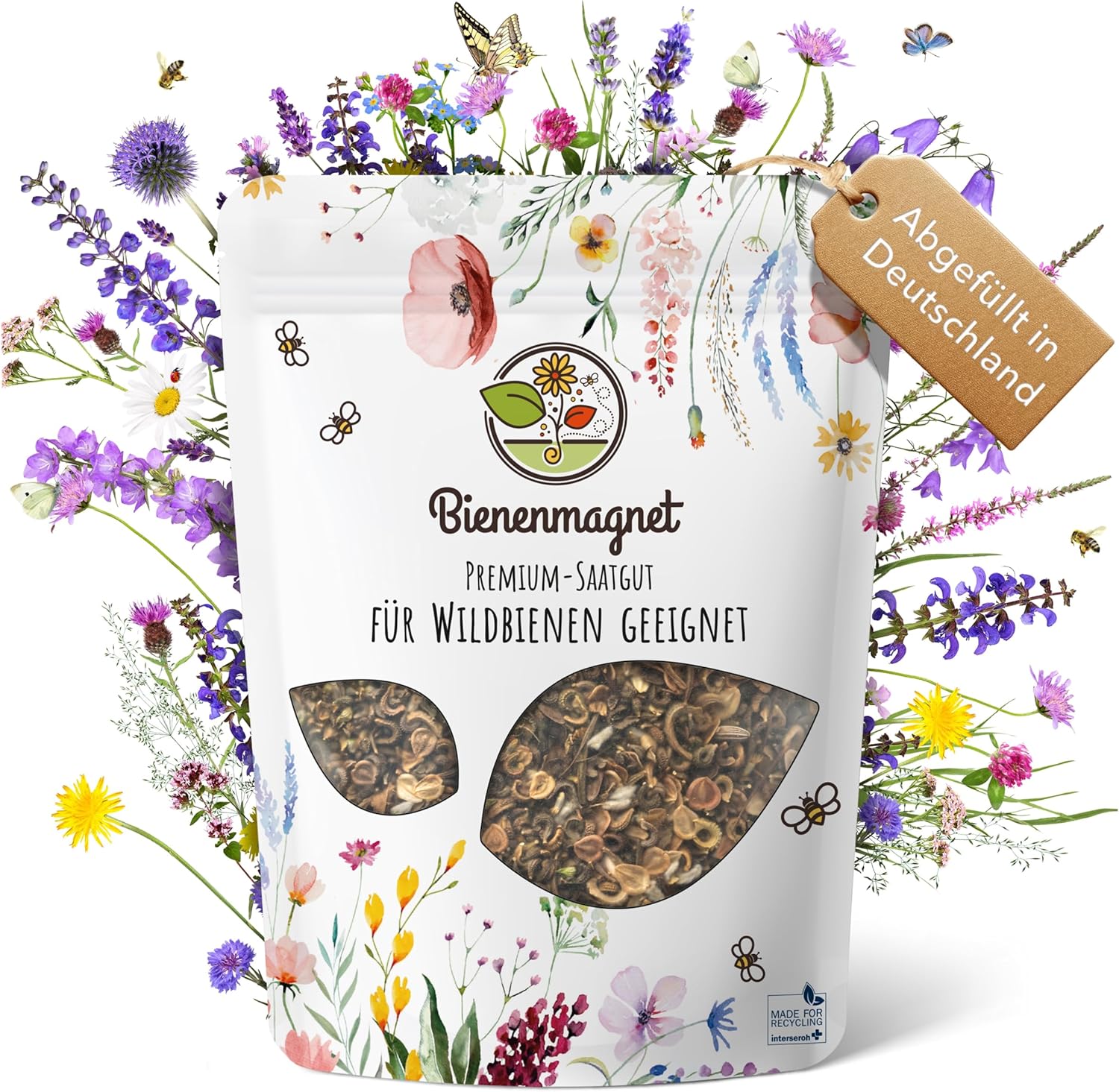 100g Premium Wildblumensamen für eine bunte Blumenwiese Farbenfrohe