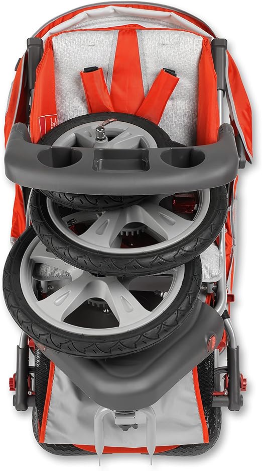 instep flight double tandem stroller
