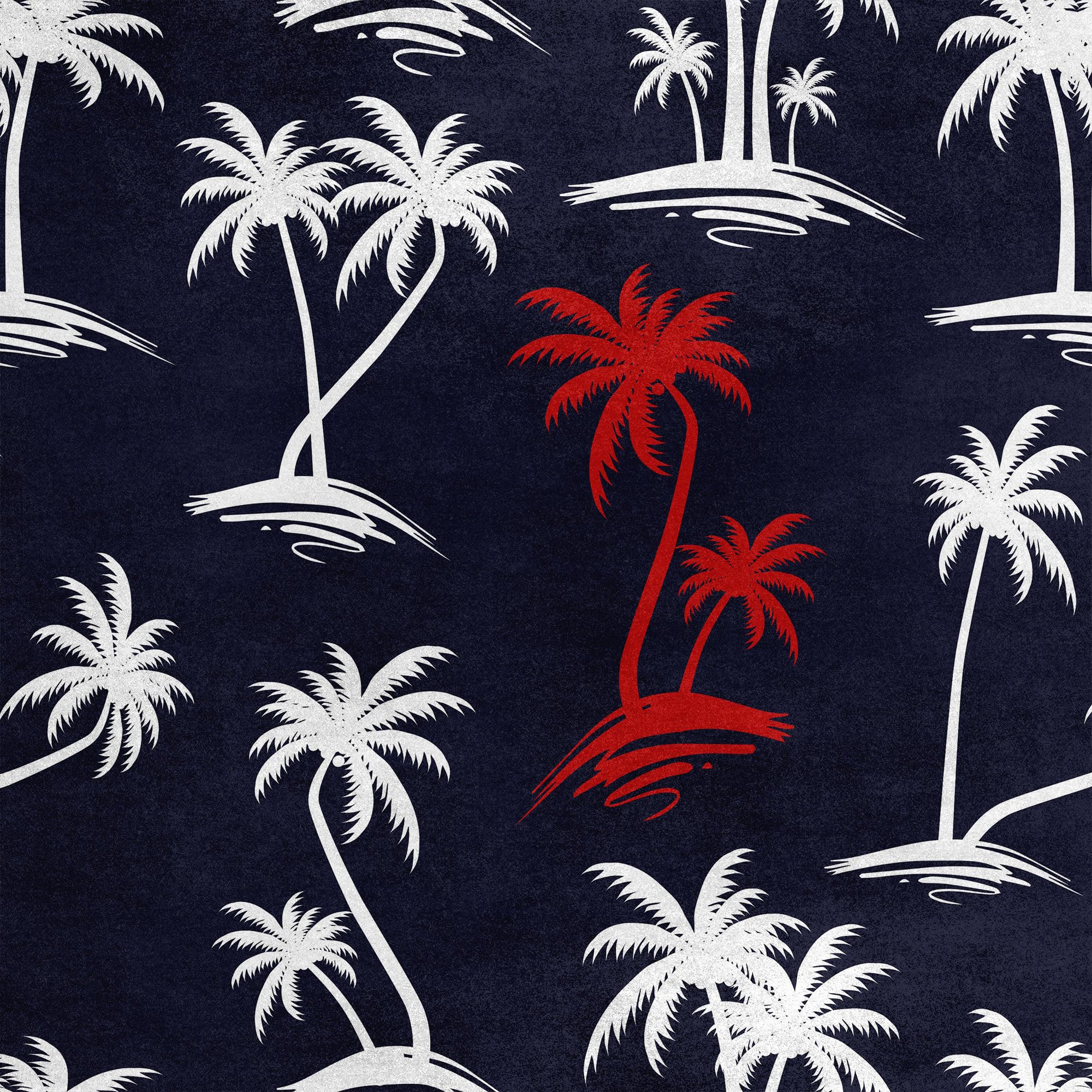 HEKO PANELS Tkanina velvet obiciowa drukowana, Palmy, 3 metry 140 x 300 cm