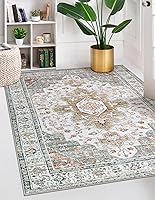 Vista 79 de Moynesa Alfombra Pasillo Ultra-Delgada Lavable - Alfombra Pasillo Antideslizante 2x6 Sin Deslizamiento Alfombra Cuarto de Lavado, Alfombra Vintage