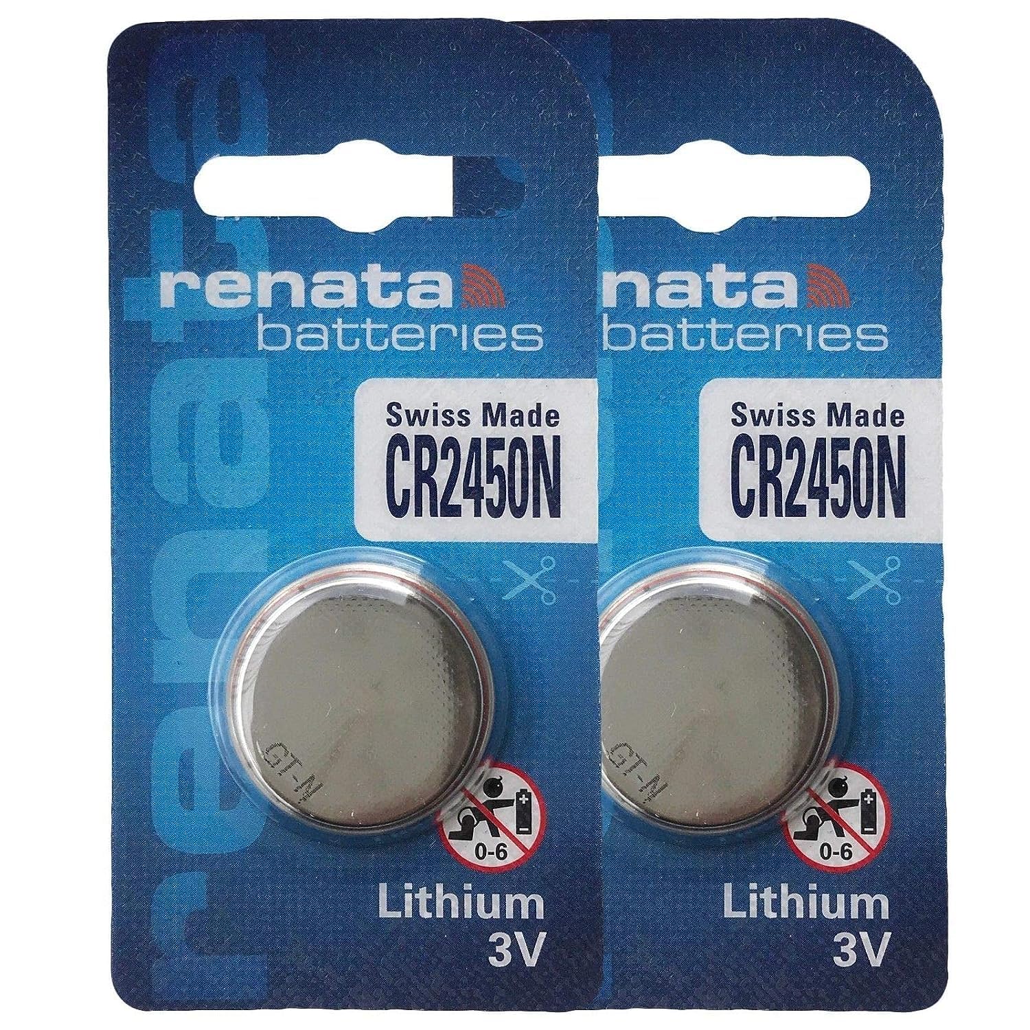 MICROUSB Compatible with Renata 2450N Cr 2450 3V Lithium Coin Button Cell Battery (Silver) Blister (Pack of 2)-image-41
