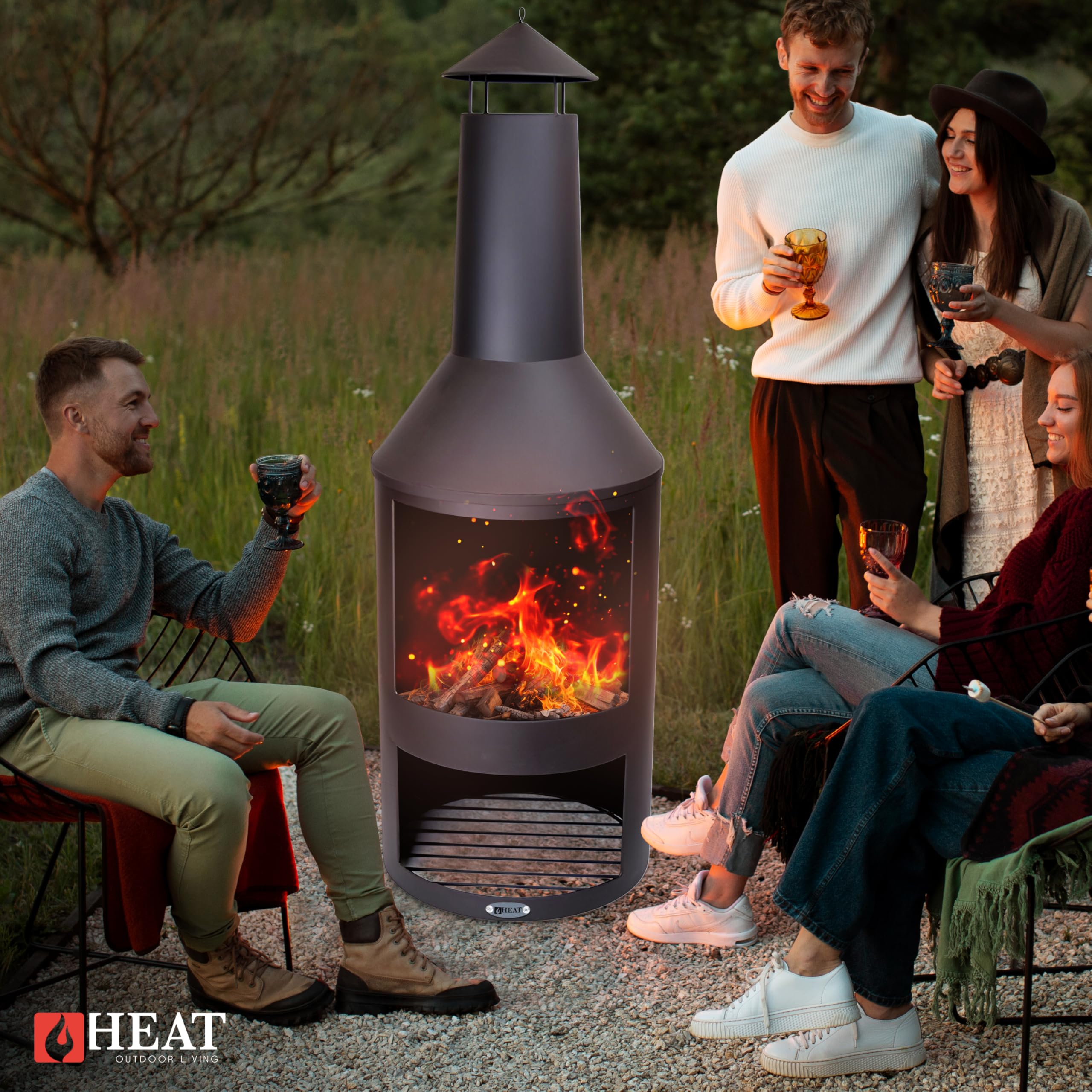 HEAT - Outdoor Living Tuinhaard Saga kopen HEAT - Outdoor Living Tuinhaard Saga kopen