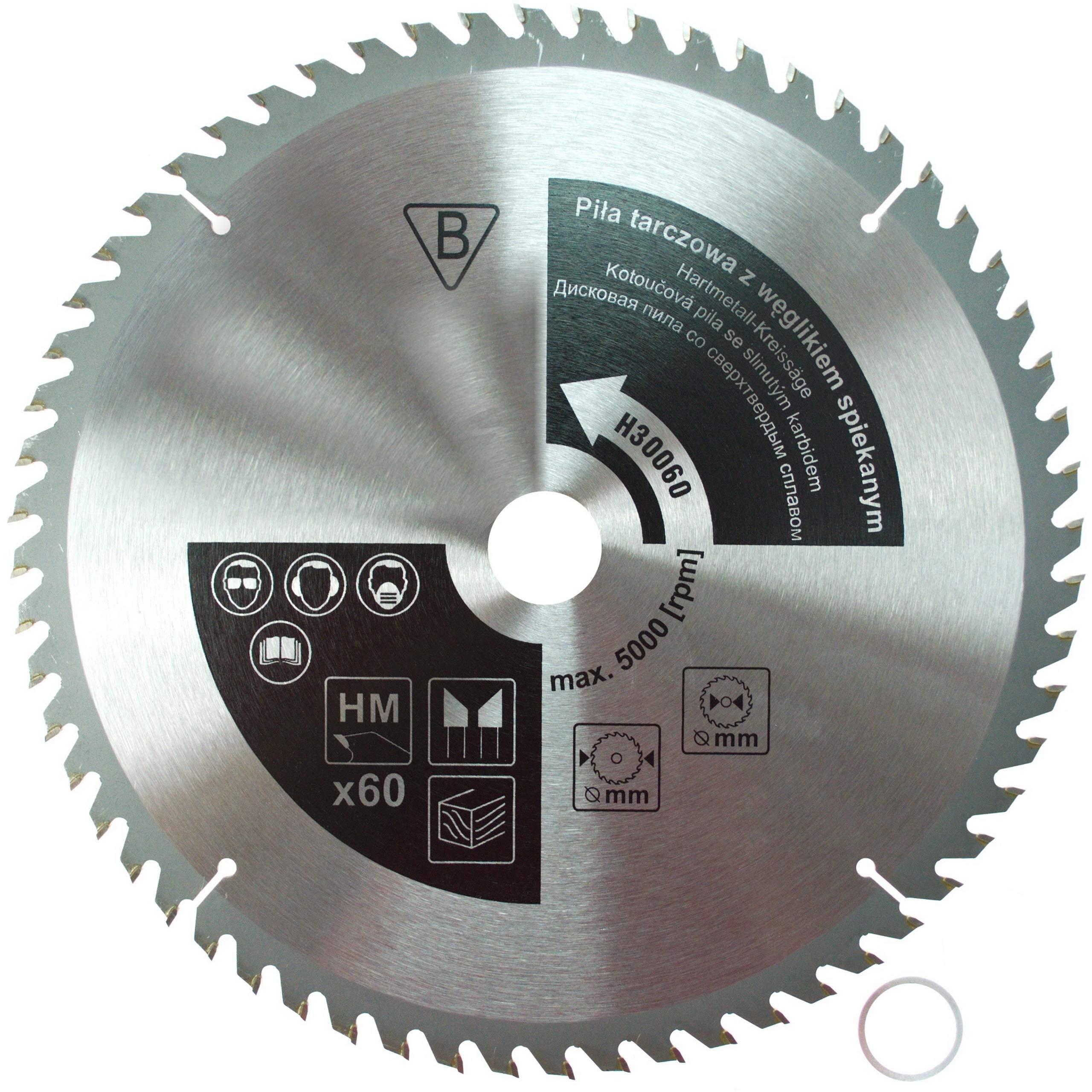 Lama Per Sega Circolare 'Denti Medi' 170 Mm - Foro 16 Mm, Taglia - Foto 6