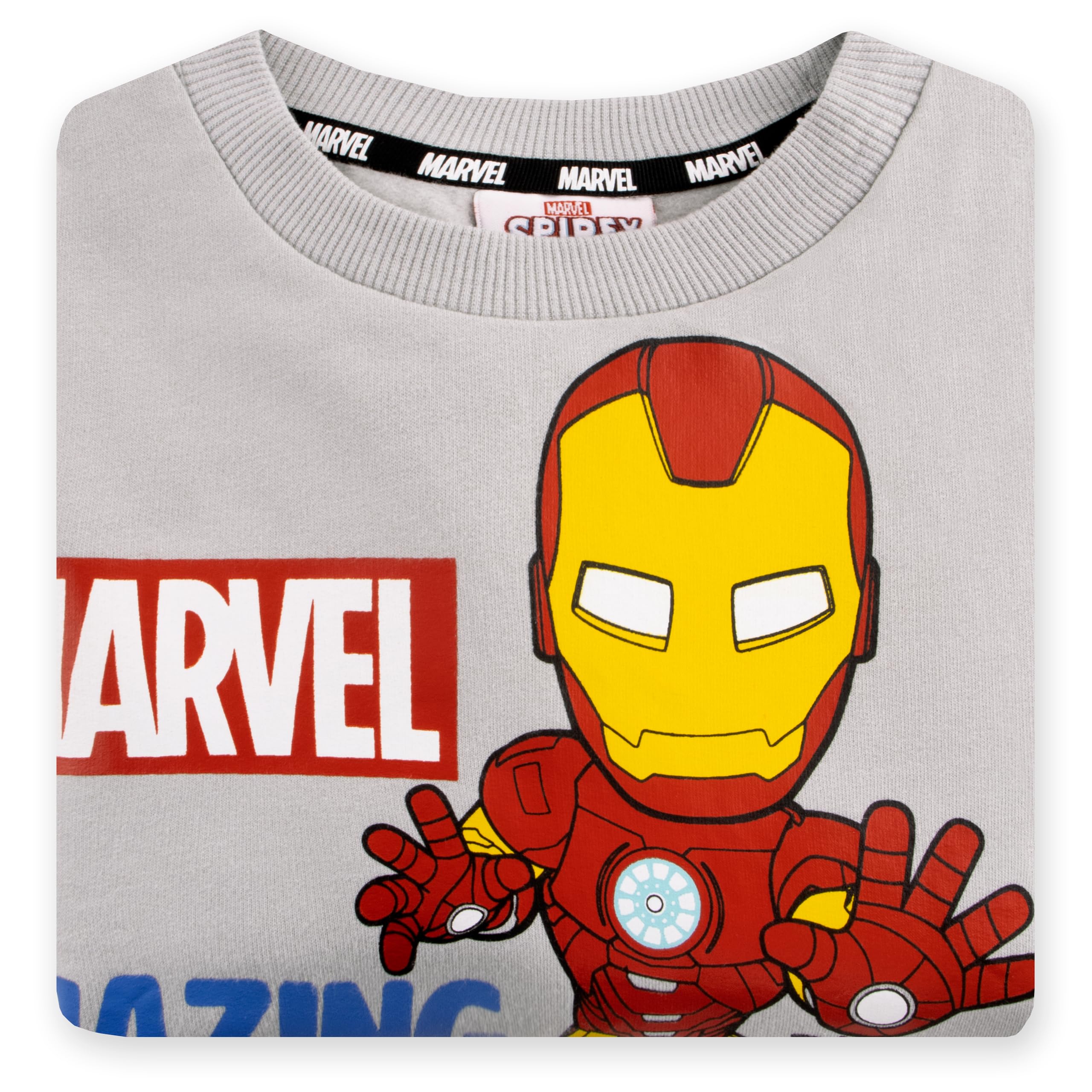 Marvel Spidey And His Amazing Friends Bluza Chłopięca, Ubrania Superbohatera, Sweter Spidey dla Dzieci