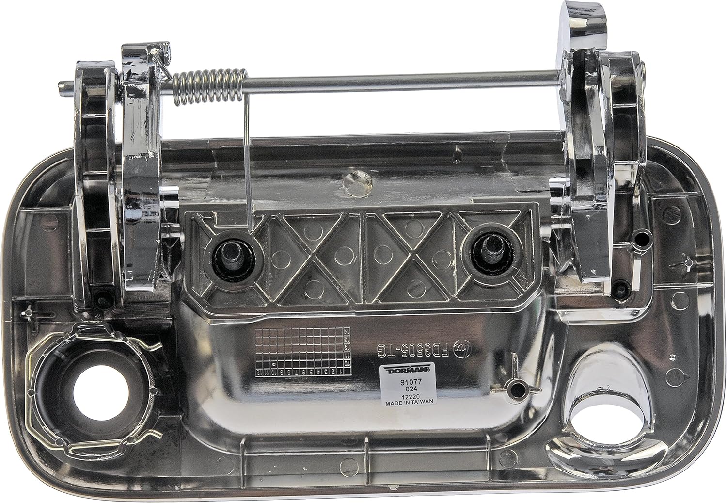 Dorman 91077 Tailgate Handle Compatible with Select Ford Models, Chrome