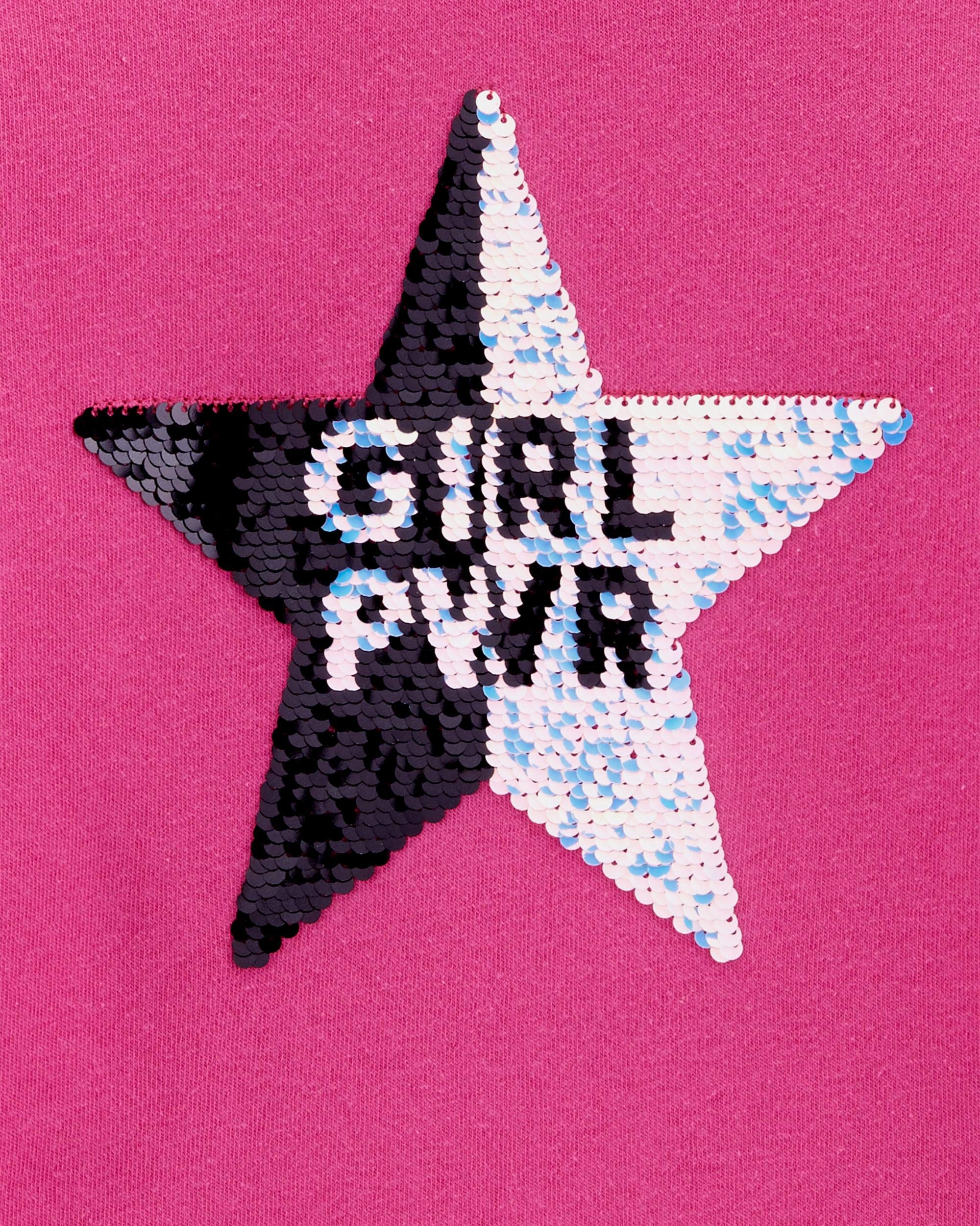 Oshkosh B'Gosh Flip Sequin Pullover Camisa para Niñas
