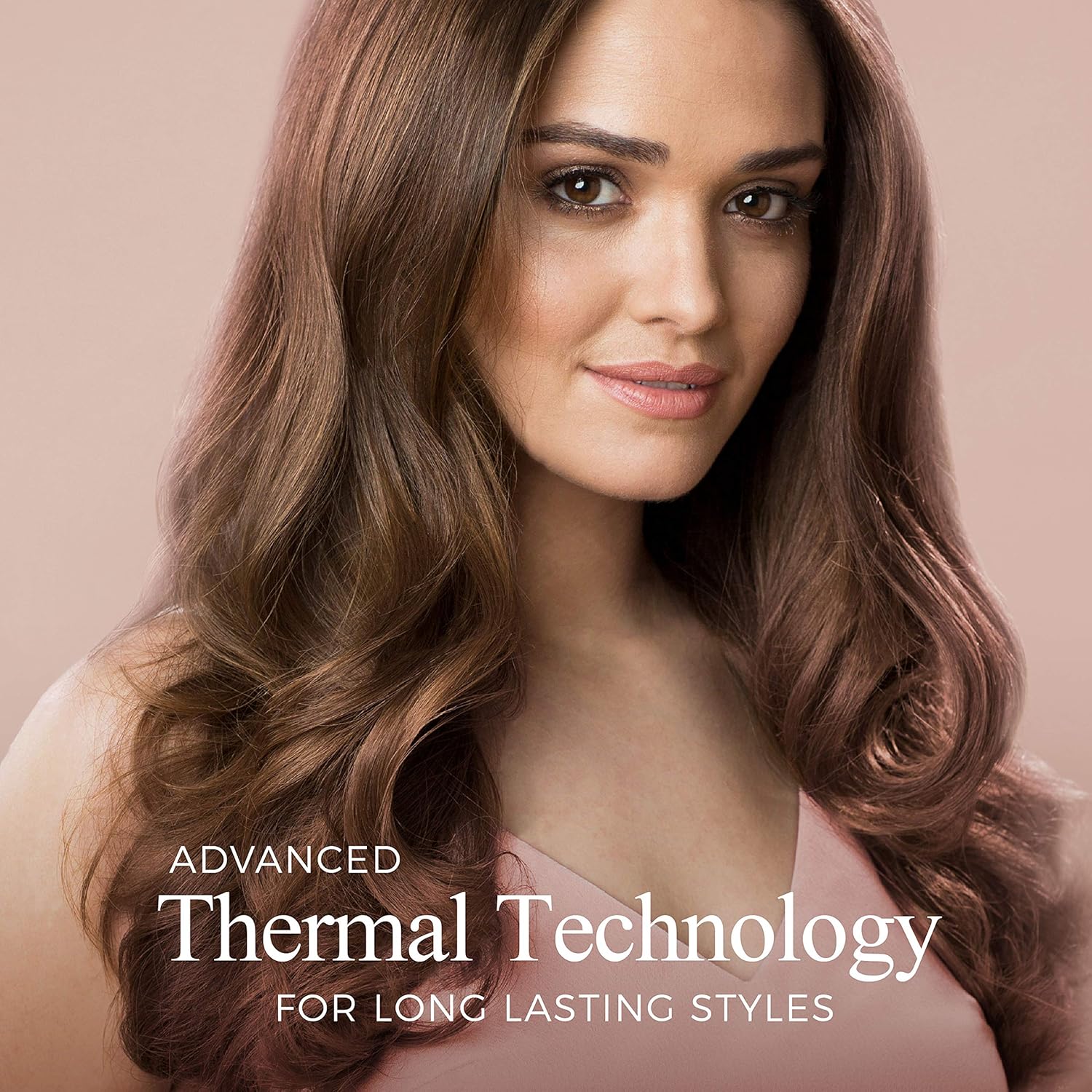 Remington Pro Hair Setter With Thermaluxe Advanced Thermal Technology, Rose, 1 Count : Beauty & Personal Care