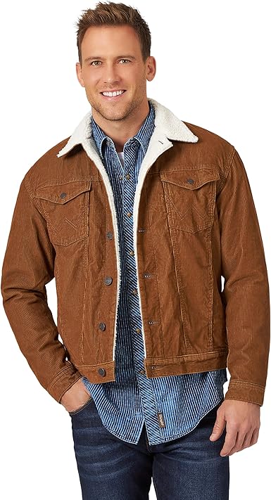 wrangler sherpa trucker jacket