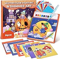Vista 13 de JoyCat Libros para Colorear con Agua, Actividad de Arte y Manualidades, Arte de Princesa Sin Desorden para Niños de 4-8 Años, Kits y Suministros