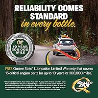 Vista 3 de Quaker State - Aceite de motor, 10W-40, 1 cuarto de galón (paquete de 6)