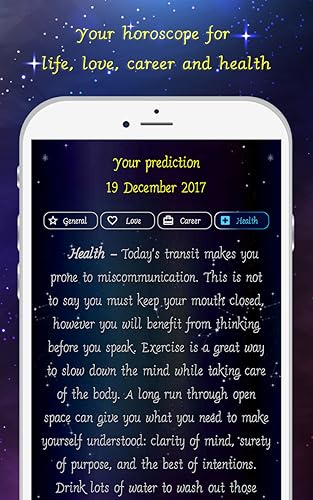 Daily Horoscope Fingerprint