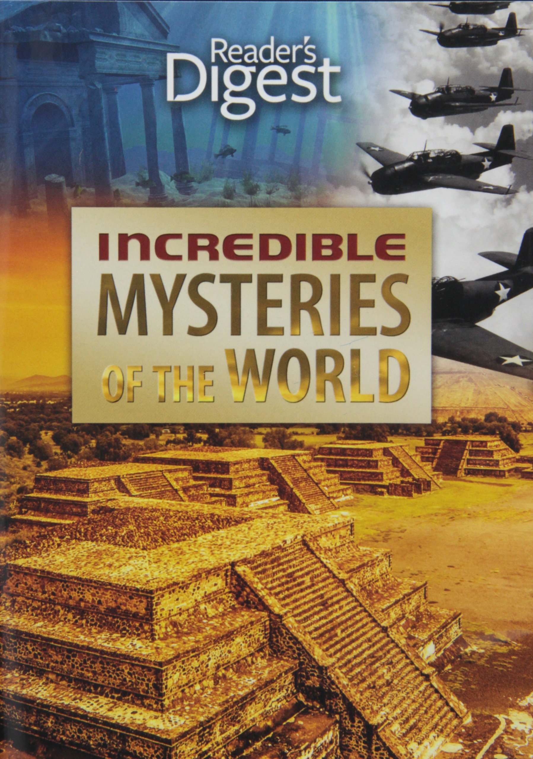 DVD Incredible Mysteries of the World para noches de documentales misteriosos