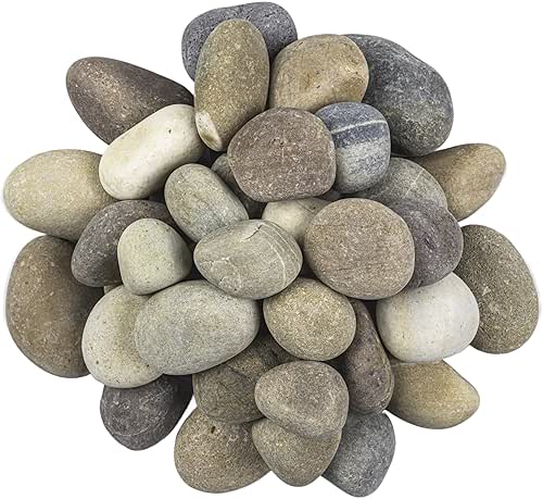 MSI Decorative Polished Multicolor Pebbles, 1 inch - 2.5 inch,