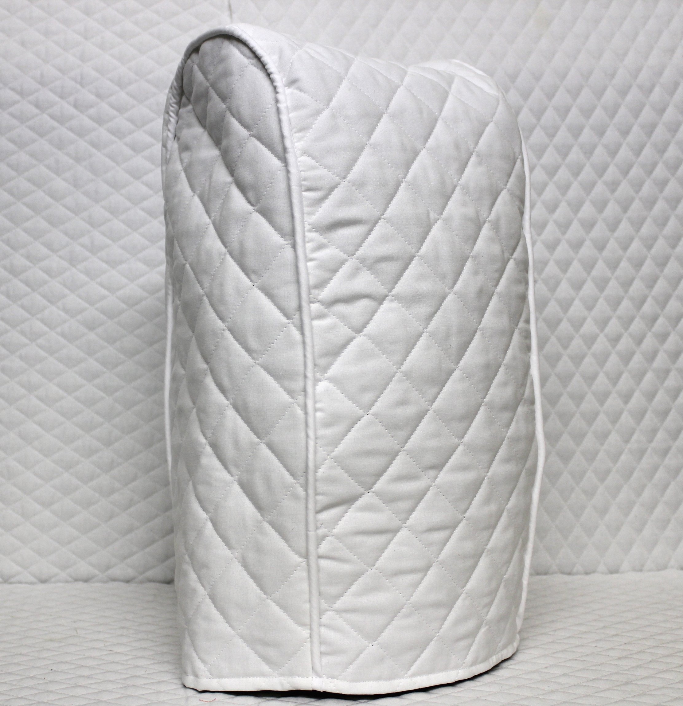 Simple Home Inspirations White Quilted Coffeemaker Cover
