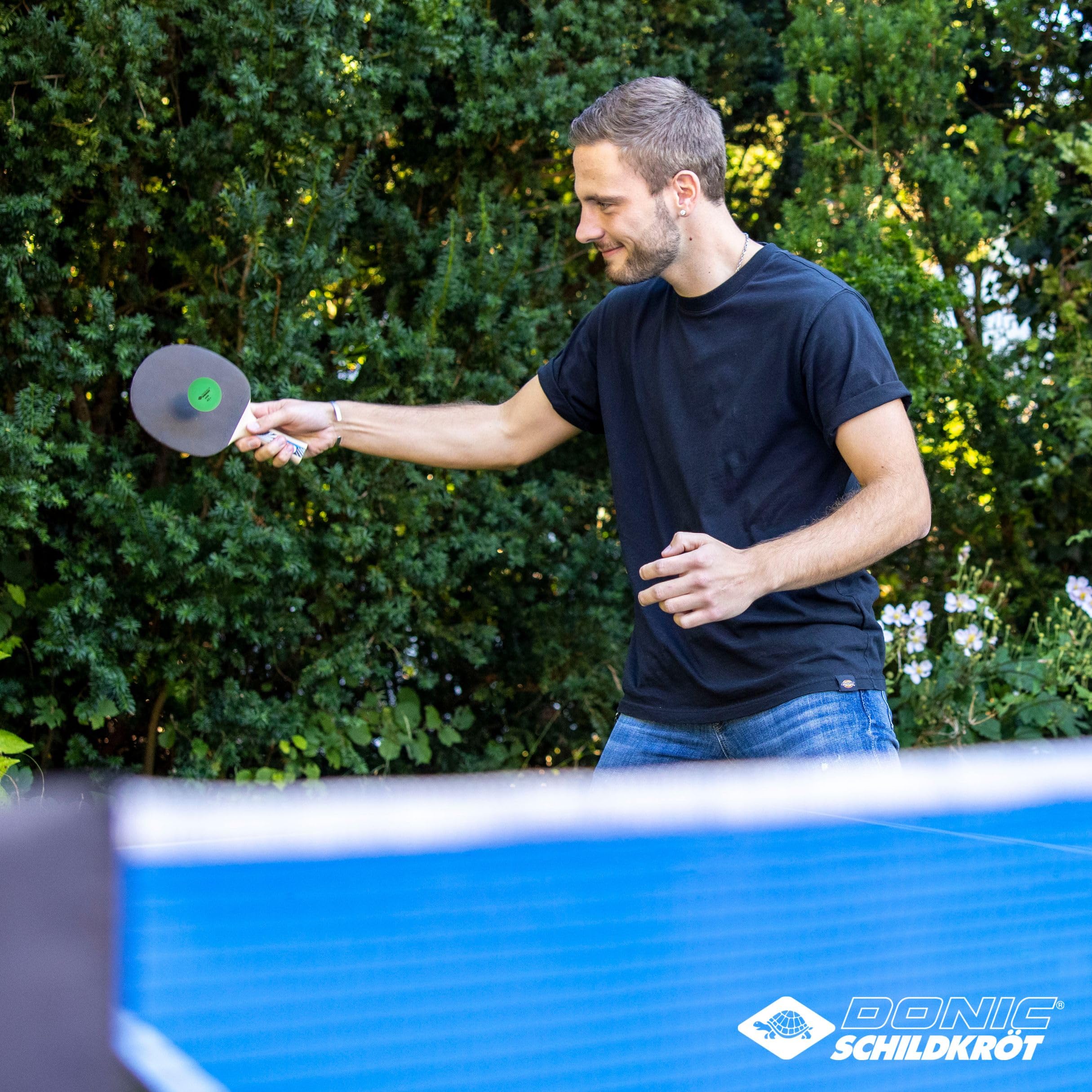 Donic-Schildkröt Colour Popps Pack de 6 Pelotas de Tenis de Mesa Ø 40 mm Poly 40+
