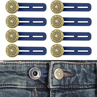 JUGUTA 6 Pièces Extenseur De Taille Pour Pantalons, Boutons