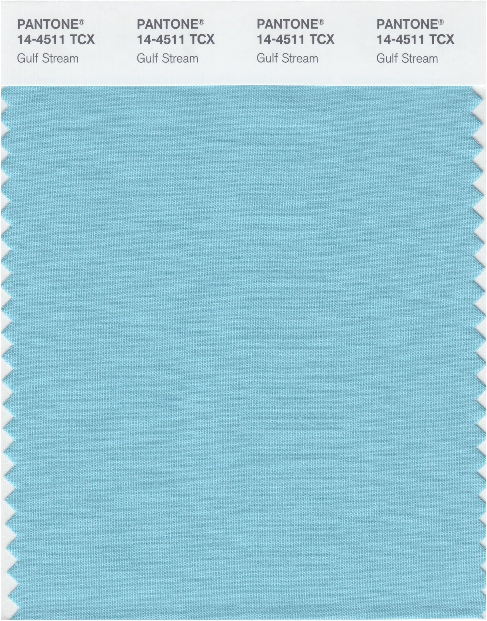 Pantone14-4511 TCX Smart Color Swatch Card, Gulf Stream