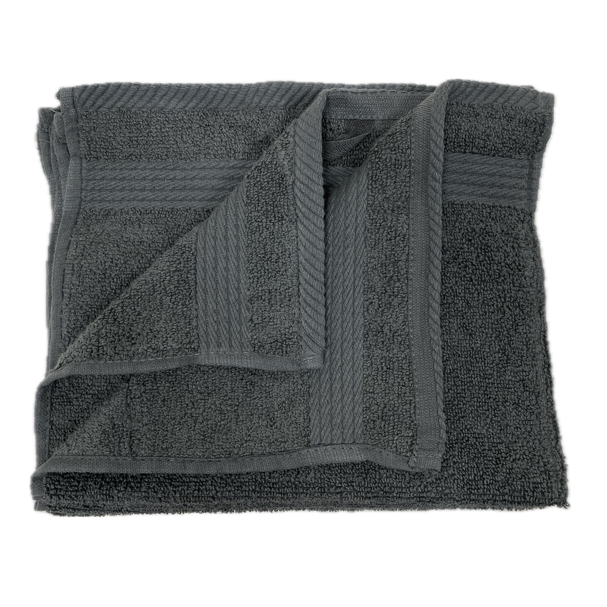 iSleep Set di 9 Asciugamani, 2 Guanti, 2 Teli da Bagno, 1 Accappatoio (Antracite, Extra Large), iSleep-Set9Bath