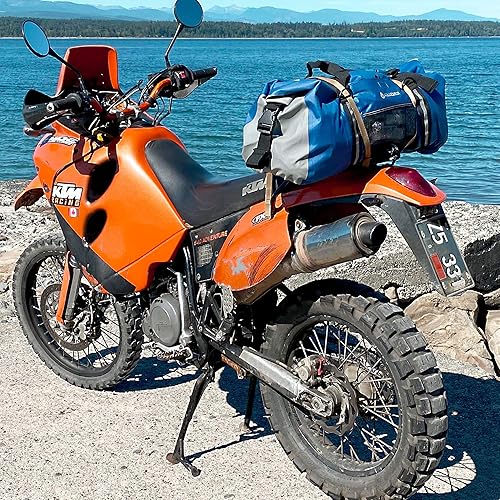 Miniatura 6 de AquaQuest Bolsa de lona blanca  100% impermeable, resistente, versátil y cómoda  Bolsa protectora duradera para viajes, deportes, motocicleta,