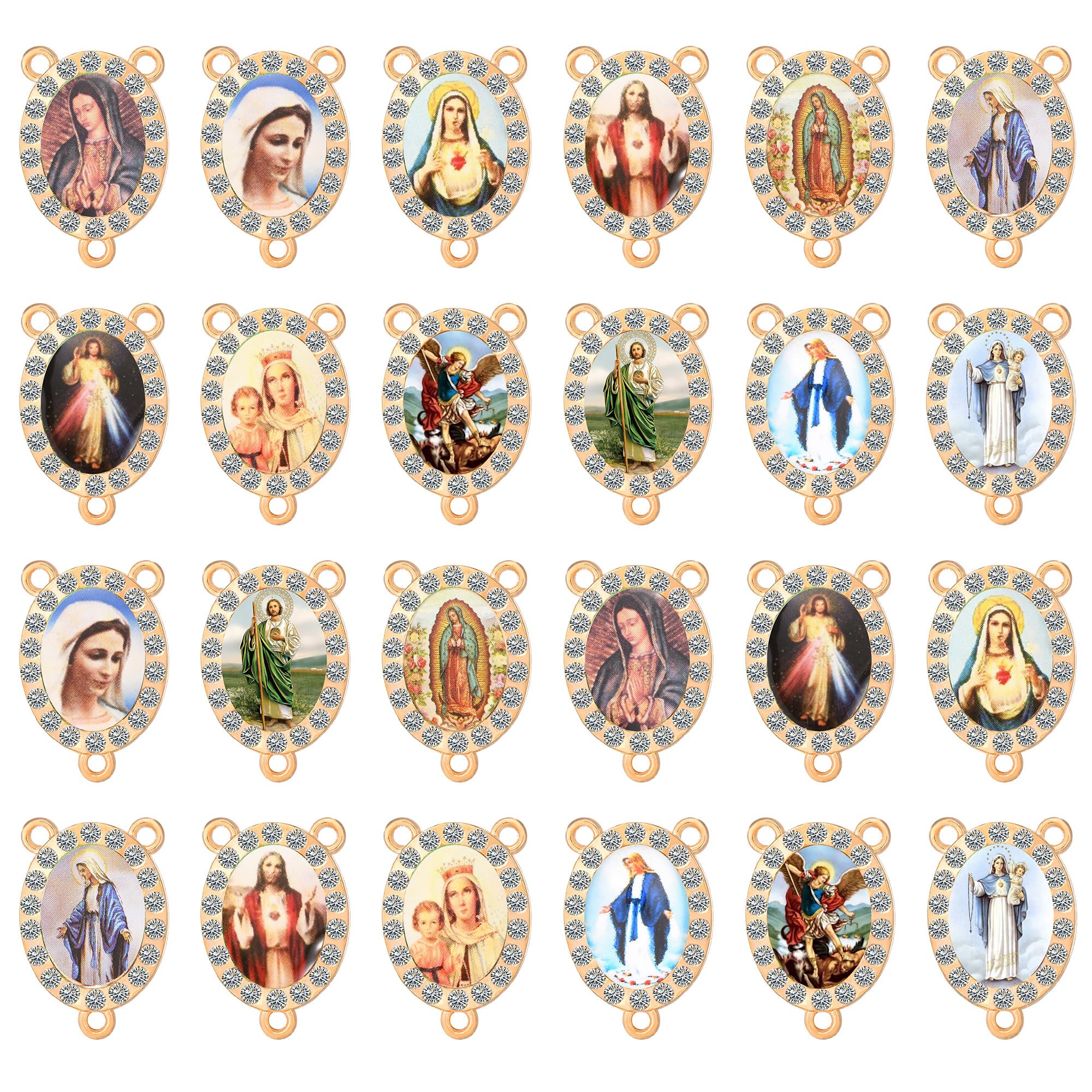 Amazon.com: 30pcs Mix 3-Way Religious Rosary Centerpiece