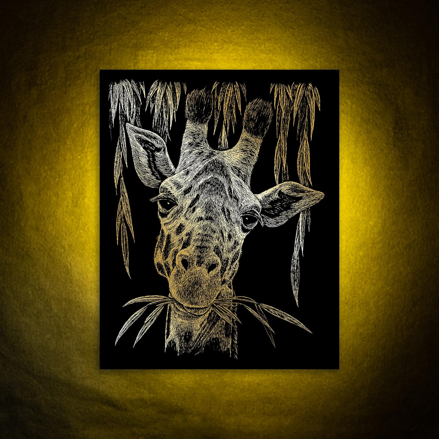 Royal and Langnickel Gold Engraving Art, Giraffe image 4