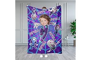 Personalized Spider Girl Baby Blanket: Capture Special Moments with Your Little Hero